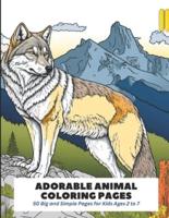 Adorable Animal Coloring Pages