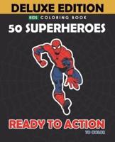50 Superheroes Ready to Action