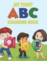 My First A B C Coloring Book