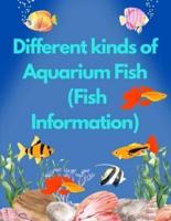 Different Kinds of Aquarium Fish