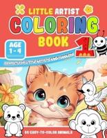 Little Artist Coloring Book 1
