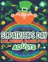 St Patrick's Day Coloring Book For Adults