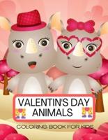 Valentine's Day animal Coloring Book for kids:  Great Coloring Book for kids Gift