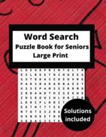 Word Search Puzzle Books for Seniors Large Print