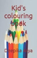 Kid's colouring book
