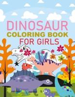 Dinosaur Coloring Book For Girls