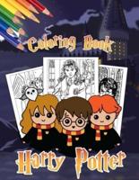 Hárry Pótter Coloring Book: Jumbo H́arry Ṕotter Edition Coloring Book In Chibi Style With High Quality Images for Hárry Pótter Fans