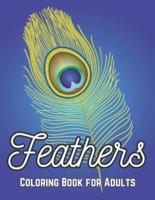 Feathers Coloring Book for Adults