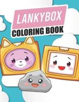 LankỵBox Coloring Book: Premium Coloring Pages for Kids & Toddlers With One-sided Characters and Iconic Scenes