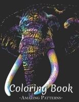 Adult Coloring Book Featuring Fun And Relaxing Animal Illustrations With Gardens, Dinosaur, Halloween, Christmas, Animals, Mandala ( Artistic-Colorful-African Coloring Books )