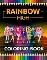 Rainbow High Coloring Book