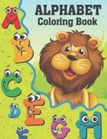 A TO Z Letter Writing And Coloring Book for Kids: Handwriting Activity Book For Preschoolers, Learning To Write Alphabet Line Tracing