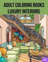 Adult Coloring Books Luxury Interiors