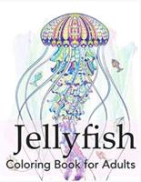 Jellyfish Coloring Book for Adults