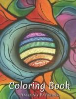Adult Coloring Book, Stress Relieving Creative Fun Drawings To Calm Down, Reduce Anxiety & Relax Great Christmas Gift Idea For Men & Women ( Color-Finess Coloring Books )