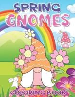 Spring Gnomes Coloring Book