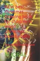 NEW best christmas Drawing book for children in world ,christmas books adults:  3 christmas Drawing book