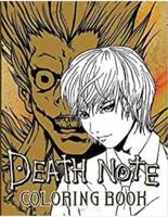 death noté coloring book:  50+ Coloring Pages. Vivid, entertaining art illustrations for fans of all ages help relieve stress and stress