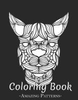 Adult Coloring Book Featuring The World'S Most Beautiful Stained For Meditative Mindfulness, Stress Relief And Relaxation ( Llama Coloring Books )