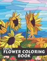 Adults Flower Coloring Book