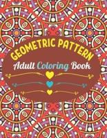 Geometric Patterns Adult Coloring Book