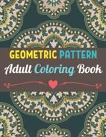 Geometric Patterns Adult Coloring Book