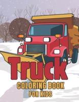 TRUCK COLORING BOOK FOR KIDS
