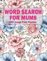 Word Search For Mums