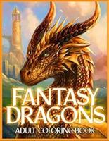 Fantàsy Dragons Adult Coloring Book