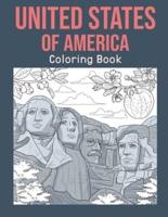 United States Of America Coloring Book