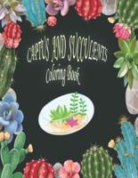 Cactus And Succulent Coloring Book