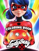 Miráculous Ladybug Coloring Book: JUMBO Coloring Book For Todllers, Ages 2-13+, For Children And Kids,   8.5 x 11 inches