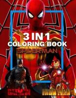 3 In 1 Coloring Book