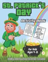 St. Patrick's Day Activity Book for Kids Ages 4-8