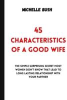 45 Characteristics of a Good Wife