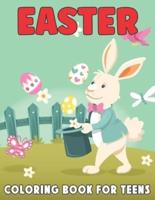 Easter Coloring Book for Teens
