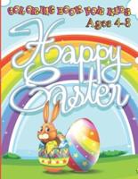 Easter Coloring Book for Kids Ages 4-8: 50 Easter Coloring filled image Book for Toddlers, Preschool Children, & Kindergarten, Bunny, rabbit, Easter eggs, ... Fun easter bunny Coloring Books For Kids