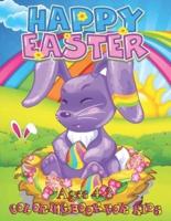 Easter Coloring Book for Kids Ages 4-8: A Collection of Cute Fun Simple and Large Print Images Coloring Pages for Kids   Easter Bunnies Eggs ... Gift for Easter (Easter Gifts for Kids)