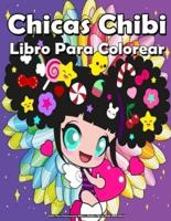 Libro Para Colorear Para Niños Y Adultos Chicas Chibi (MED Libro)