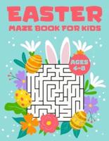 Easter Maze Book for Kids Ages 4-8: Easter Maze Activity Game Book for Kids   4-8, 6-8, 8-10, 10-12 Year Olds   Perfect Teen Easter Basket Stuffers   Cute Easter Workbook for Toddlers and Kids   Easter Gifts for Kids