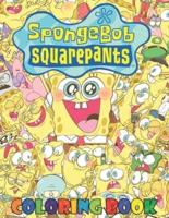 Spongebob Coloring Book: Easy Coloring For Kids Ages 4-8