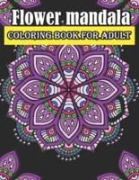 Flower Mandala Coloring Book For Adult
