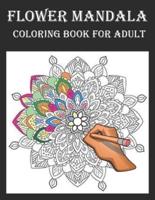 Flower Mandala Coloring Book For Adult