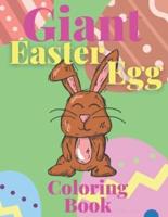 Giant Easter Egg Coloring Book: for Kids, easter egg design, great gift for easter