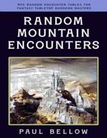 Random Mountain Encounters