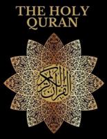 The holy Quran: Clear & Easy To Read With English in black