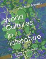 World Cultures in Literature: Student Workbook Fall Semester