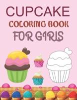 Cupcake Coloring Book For Girls