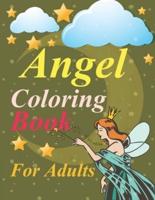 Angel Coloring Book For Adults