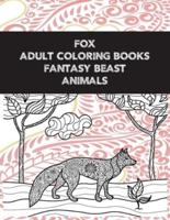Adult Coloring Books Fantasy Beasts - Animals - Fox